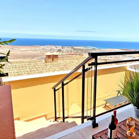 Ferienwohnung Ocean View - Caleta Fuste - Glasfaserinternet - Meerblick * 科斯塔卡莱塔